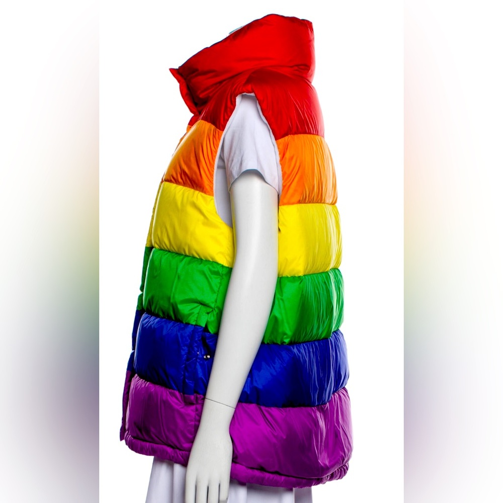 Burberry London Colorblock Down Vest - Picture 2 of 5